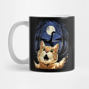 Cat Selfie of the Loch Monster Mug